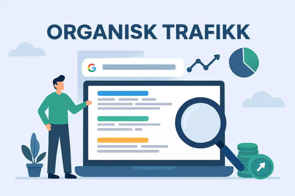 Hva er organisk trafikk – og hvorfor er det viktig for nettsiden din?