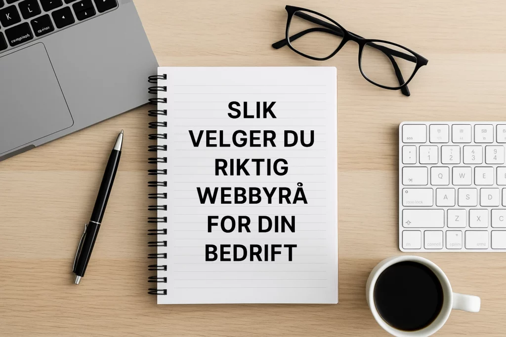 Slik velger du riktig webbyrå for din bedrift
