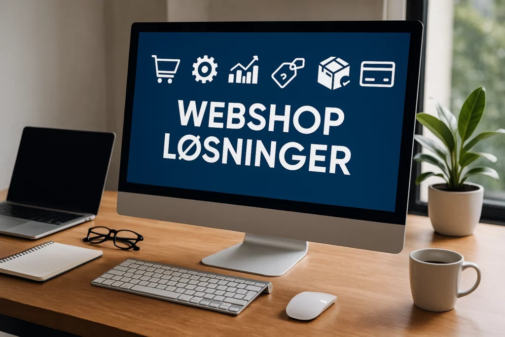 De 7 beste webshop løsningene i 2025 – sammenligning og anbefalinger