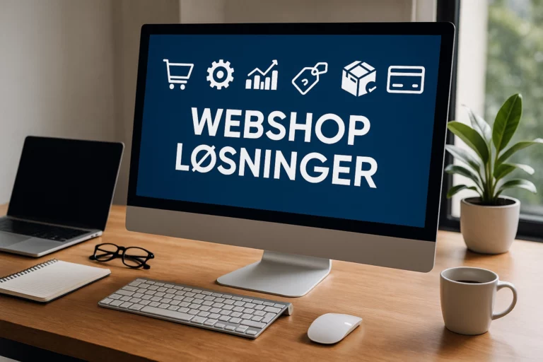 De 7 beste webshop løsningene i 2025 – sammenligning og anbefalinger
